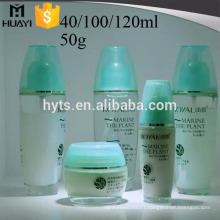 glass different volume body lotion bottle